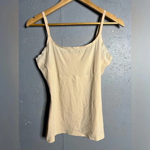 Spanx Thinstincts® Convertible Cami in soft nude.  Size Large - Picture 1 of 7